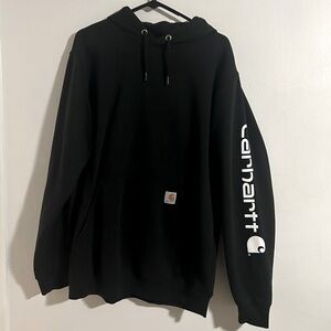 NWOT Carharrt black hoodie never worn